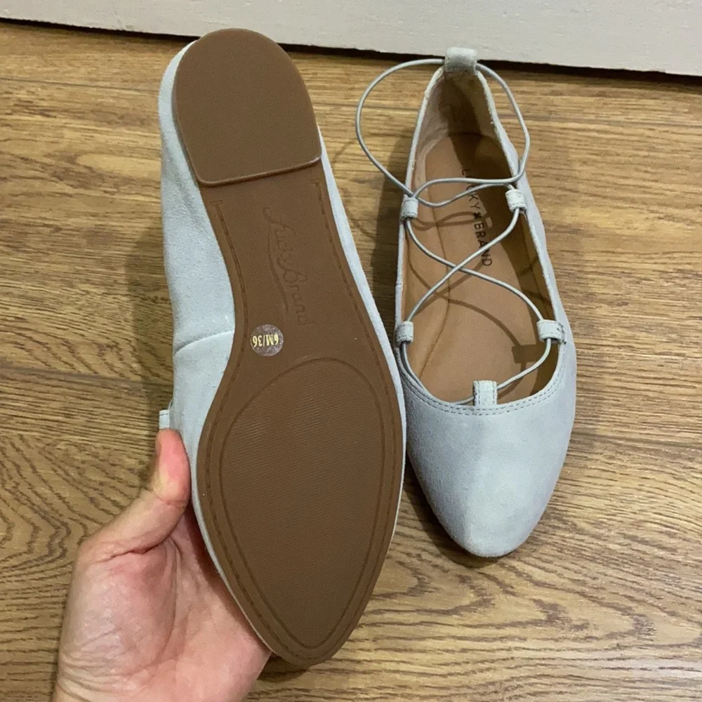 Lucky Brand Aviee Lace up Flats